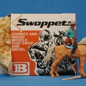 SOLD Swoppet Cowboy Prisoner Mounted (2nd Series)