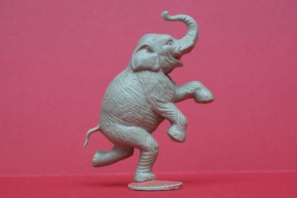 SOLD Charbens Circus Performing Elephant - Greenish-grey