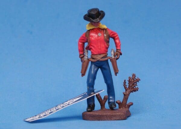SOLD Britains Swoppet Cowboy Gunslinger (2nd Series)
