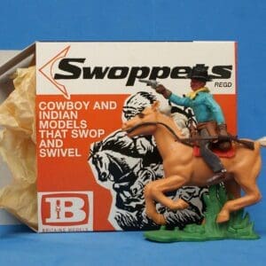 SOLD Swoppet Cowboy Firing Mounted (2nd Series)