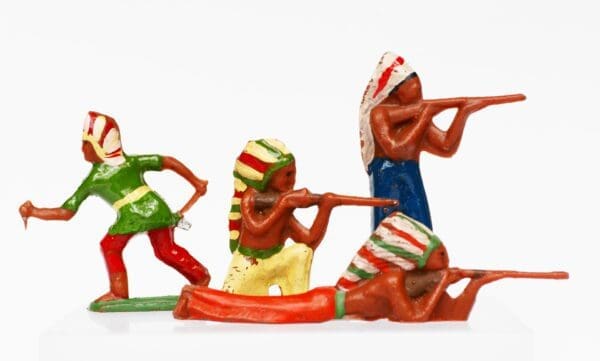 SOLD Phillip Segal Indians - Lead Moulds