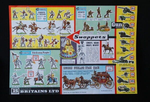 SOLD Britains ORIGINAL 1964 Sales Leaflet