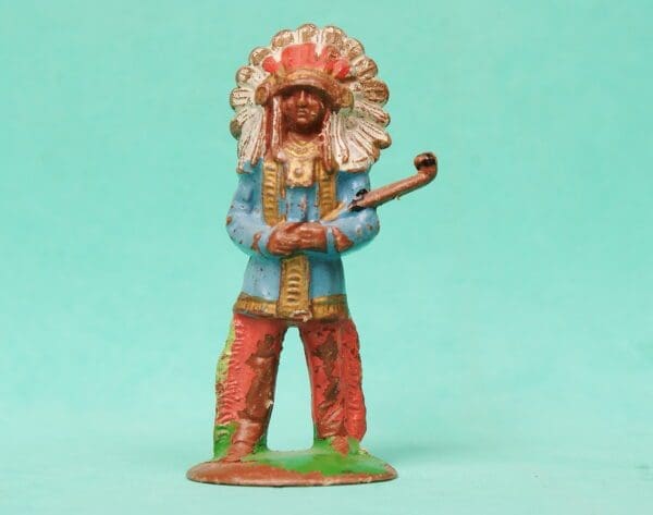 SOLD Cherilea Indian Chief with Peace-pipe