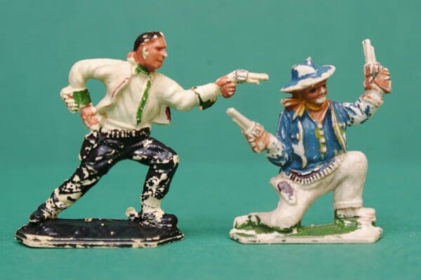 Lone Star 'Harvey Series' Cowboys - WHITE Plastic!