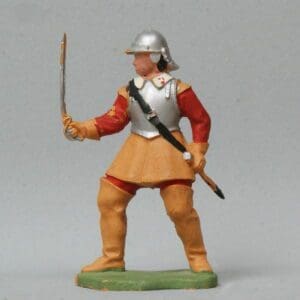 SOLD ECW Roundhead Trooper - Tan Plastic!