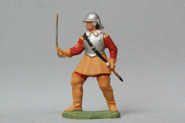 SOLD ECW Roundhead Trooper - Tan Plastic!