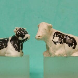 SOLD Trojan Bull Lying (from unknown Lead Mould)