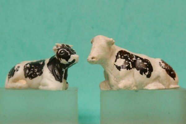SOLD Trojan Bull Lying (from unknown Lead Mould)