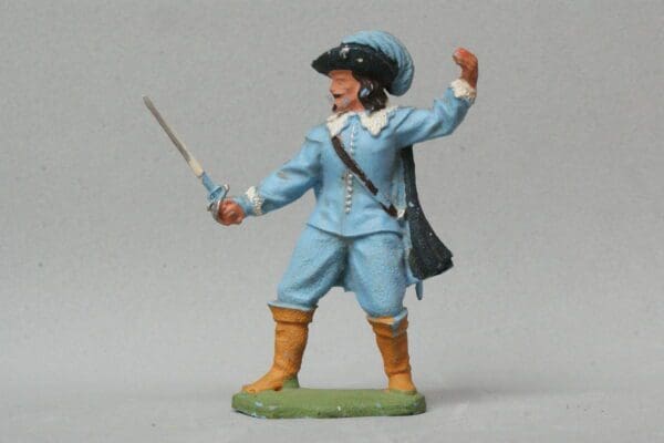 SOLD ECW Cavalier Trooper - Light Blue Plastic