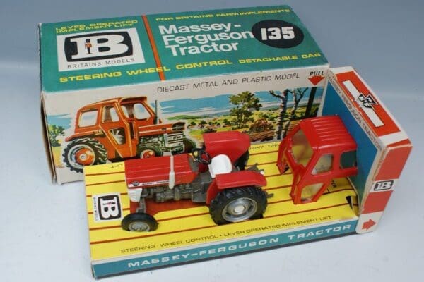 SOLD Britains Massey Ferguson 135 Tractor - Sleeve Box!