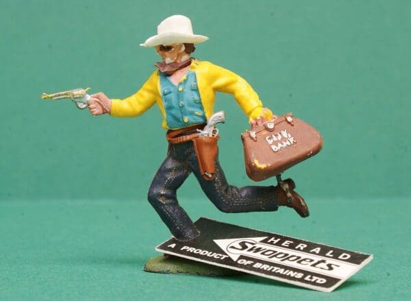 SOLD Herald Swoppet Bank Robber - YELLOW Torso