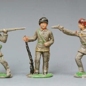 SOLD Cherilea Group of 3 Backwoodsmen (Lead Moulds)