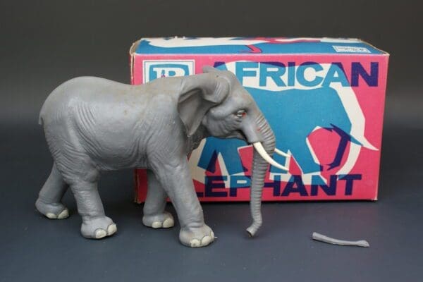 SOLD Britains African Elephant - Boxed!
