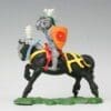 SOLD Swoppet C15th Mounted Knight Attacking