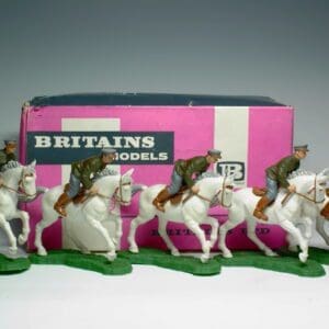 SOLD Britains Military Showjumper Trade Box