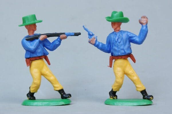 NEW! Speedwell Matching Pair of Swoppet Cowboys
