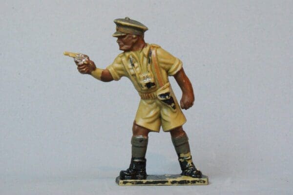 SOLD Lone Star African Troops Officer Firing Pistol