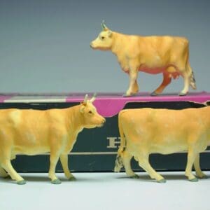 SOLD Herald Jersey Cow 1959 Trade Box - Superb!
