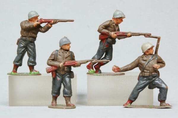 SOLD Timpo US Infantry - 4-Figure Set #1