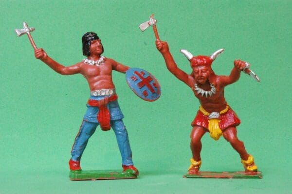 SOLD Cherilea Pair of 60mm Indians - Superb Condition!