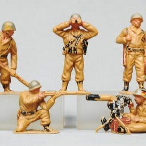 SOLD Timpo West German Army - SAND Plastic