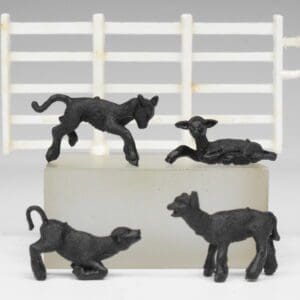 SOLD Herald Black Lambs, Assorted - Full Set