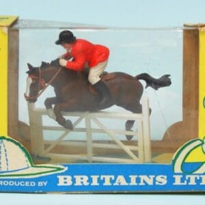 SOLD Britains Show Jumper and Rider Window Box