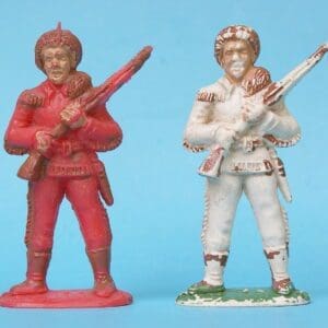Charbens Davy Crockett - RED & WHITE Plastic