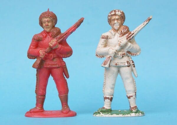 Charbens Davy Crockett - RED & WHITE Plastic
