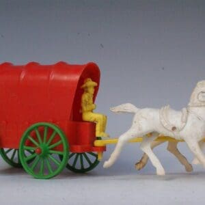 SOLD Tudor Rose Chuck Wagon - Separate Red Cover