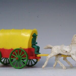 SOLD Tudor Rose Chuck Wagon - Separate Yellow Cover