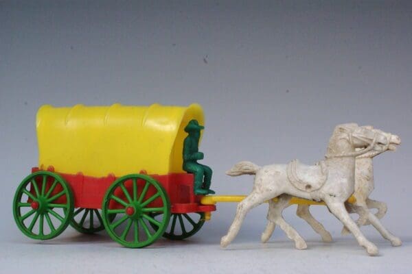 SOLD Tudor Rose Chuck Wagon - Separate Yellow Cover