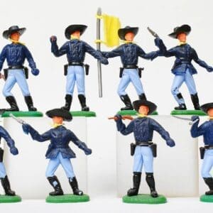 Charbens Swoppet-type Union Troops - Group of 8 Figures