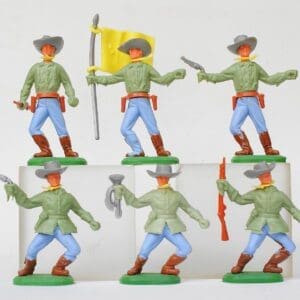Charbens Swoppet-type Confederates with Standard Bearer