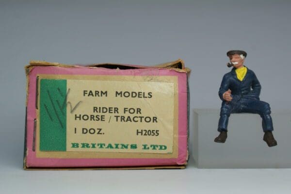 SOLD Britains Rider for Horse/Tractor Driver Trade Box