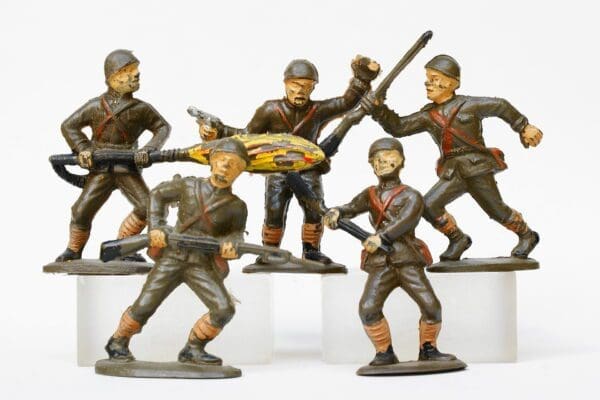 Charbens Korean Army - Set of 5 Figures