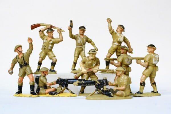 Charbens British 8th Army - Group of 9