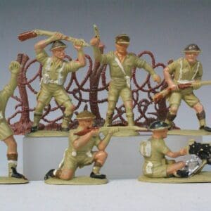 SOLD Charbens British 8th Army & RARE Barbed Wire!