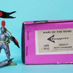 SOLD Swoppet C15th Knights Trade Box + Figure!