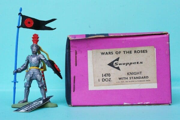 SOLD Swoppet C15th Knights Trade Box + Figure!
