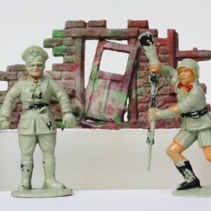 SOLD Charbens German Afrika Korps & Ruined Wall