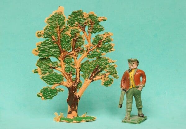 SOLD Cherilea 60mm Farmer & Scarce Tree Model