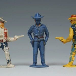 SOLD Timpo 'Lucky' Hopalong Cassidy & 2 Other Cowboys