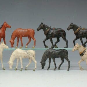 NEW! Cherilea Transitional Farm Assorted Horses (Missing Tails)