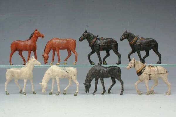 NEW! Cherilea Transitional Farm Assorted Horses (Missing Tails)