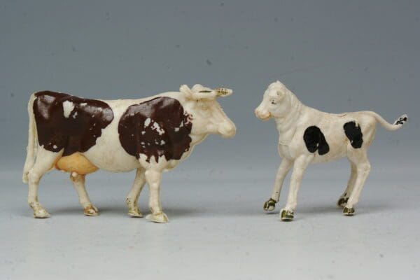 NEW! Cherilea Transitional Farm Animals - Cow & Calf
