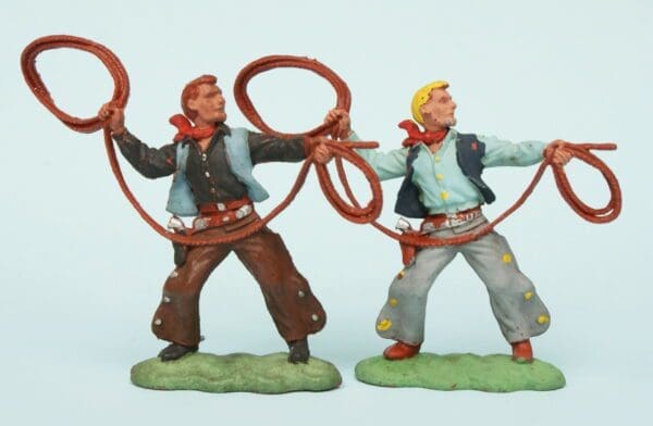 SOLD Herald Zang Cowboys Lassoing