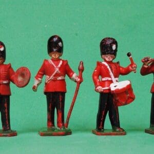 SOLD Lone Star Redcoat Bandsmen - Green Bases