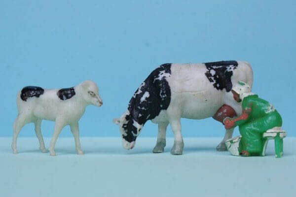 Hilco Grazing Cow, Calf and Milkmaid
