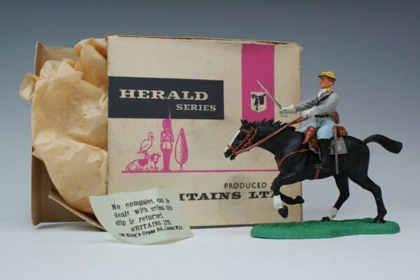 SOLD Herald ACW Confederate Cavalry Trooper - Boxed